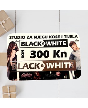 Black&White poklon bon 300kn