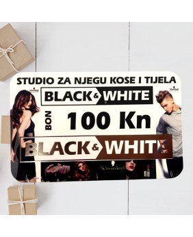 Black&White poklon bon 100kn